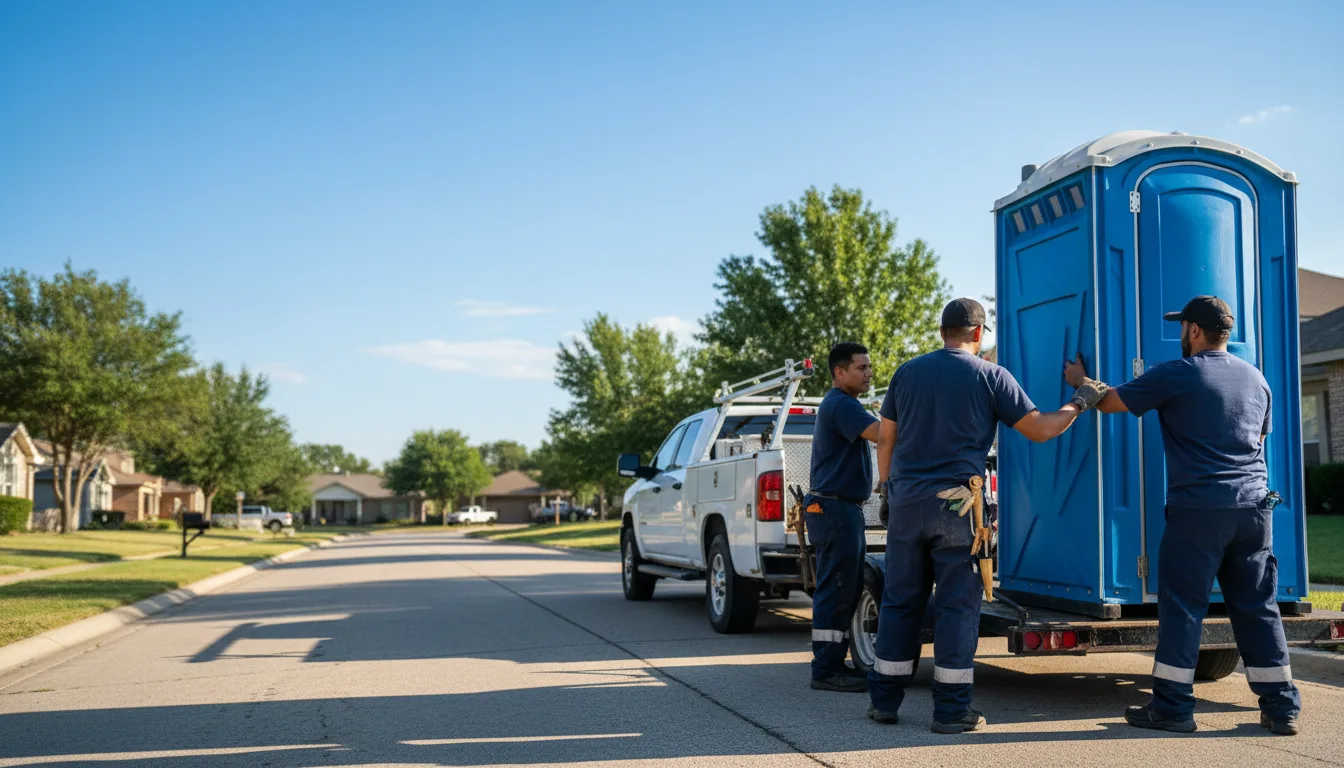 Portable Toilet Rental in Remus, MI near me
